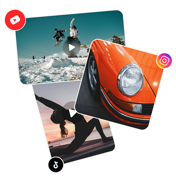 Social content collage